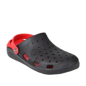 A-HA Black Slingback Clogs For Men LPMXT-800 By Liberty