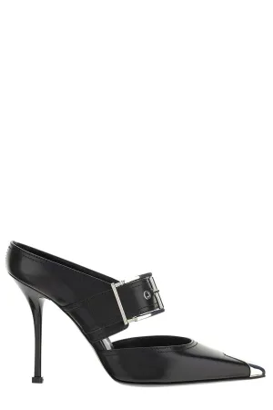 Alexander McQueen Buckle Detailed Pumps