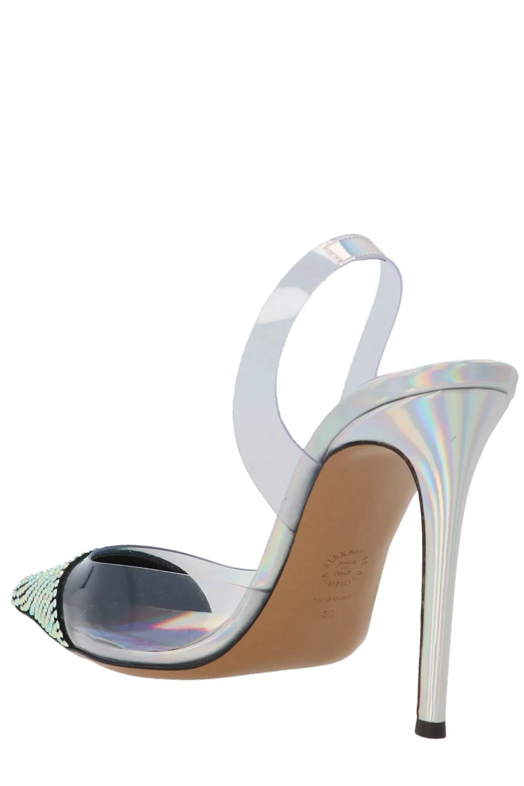 Alexandre Vauthier Embellished Panelled Pumps