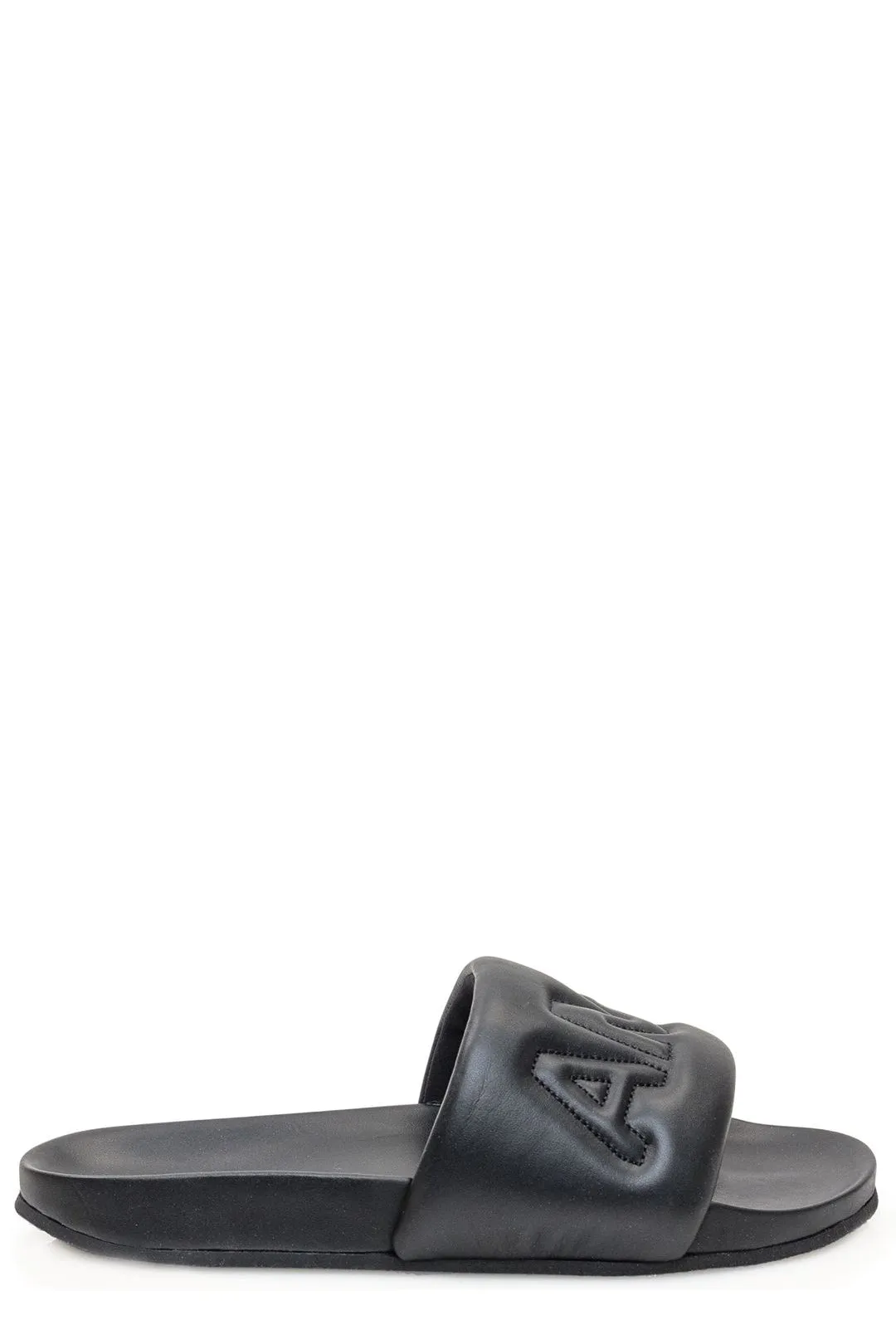 Ambush Logo Quilted Slide Sandals