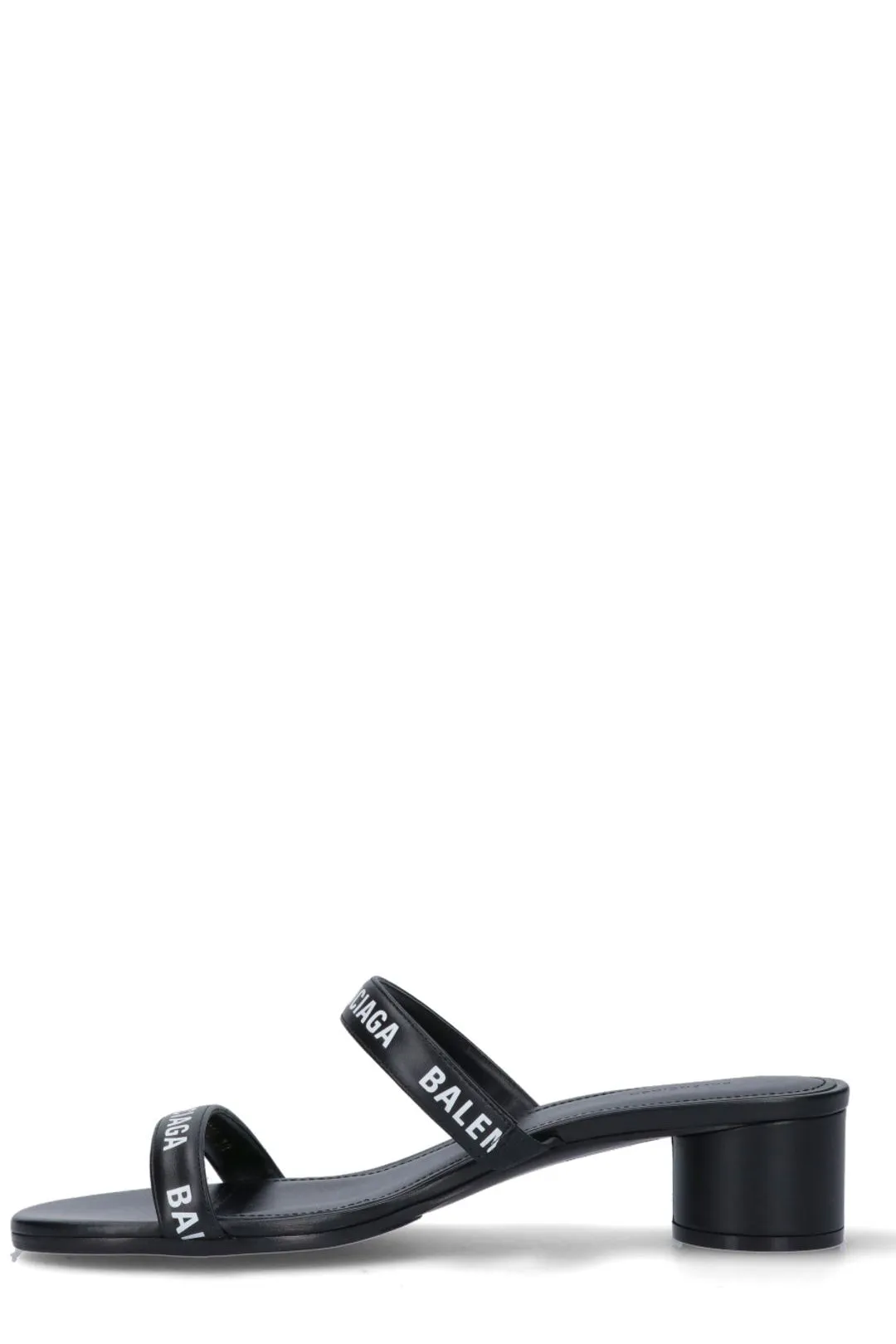 Balenciaga Logo Strap Open-Toe Sandals