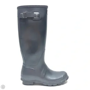 Boots Rain By Hunter In Black, Size: 7