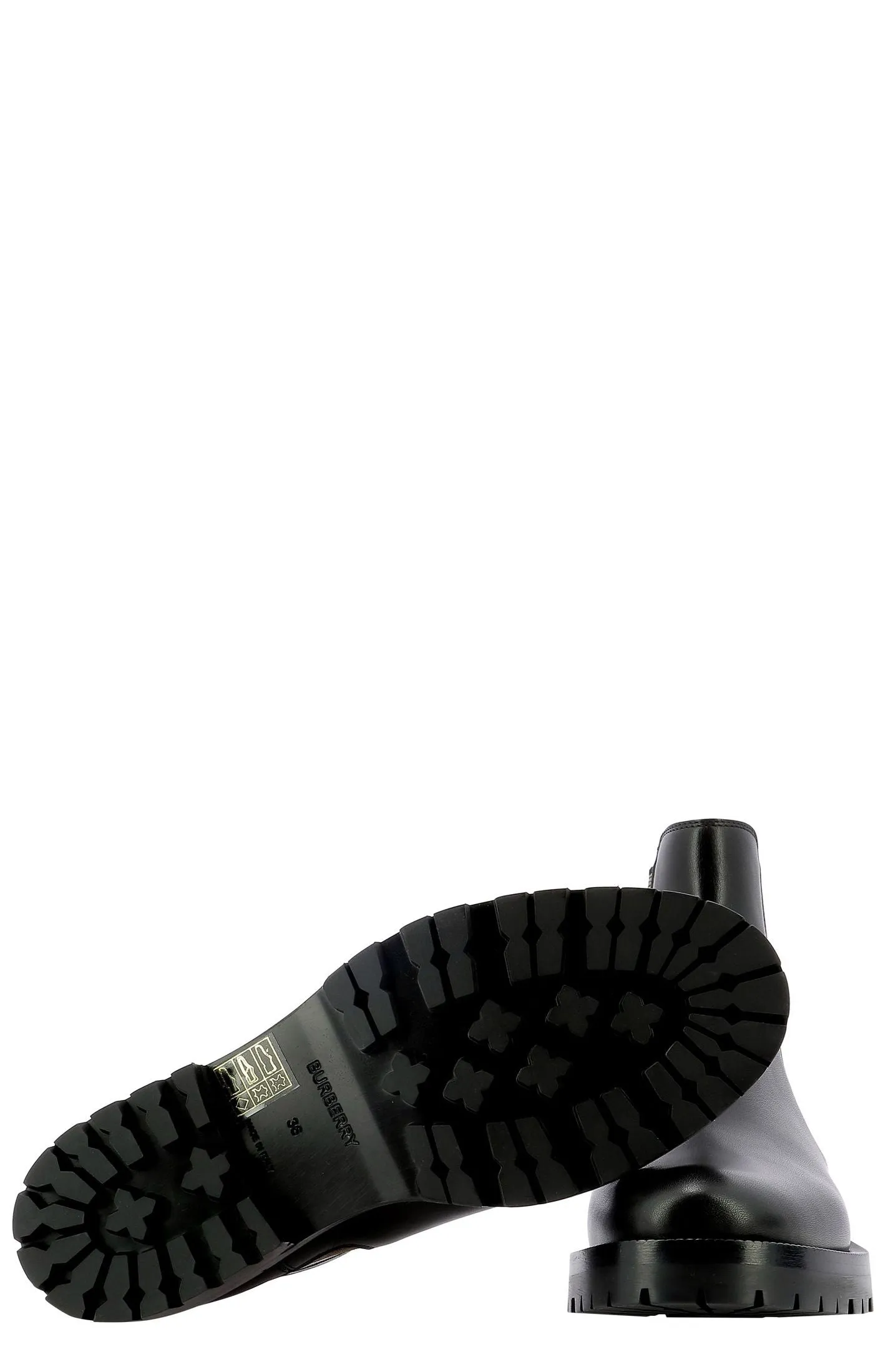 Burberry Checked Chelsea Boots