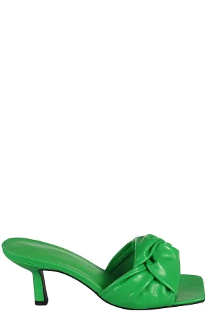 By Far Wrap-Detailed Slip-On Sandals