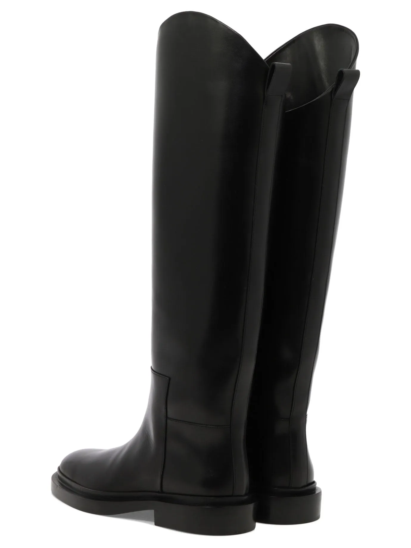 Jil Sander Almond-Toe Slip-On Boots