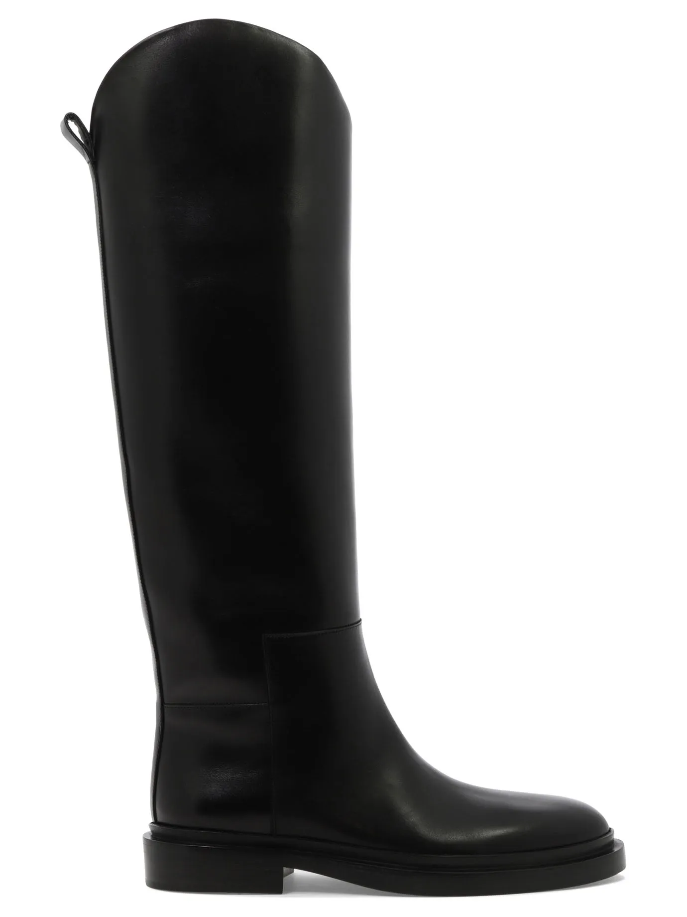 Jil Sander Almond-Toe Slip-On Boots