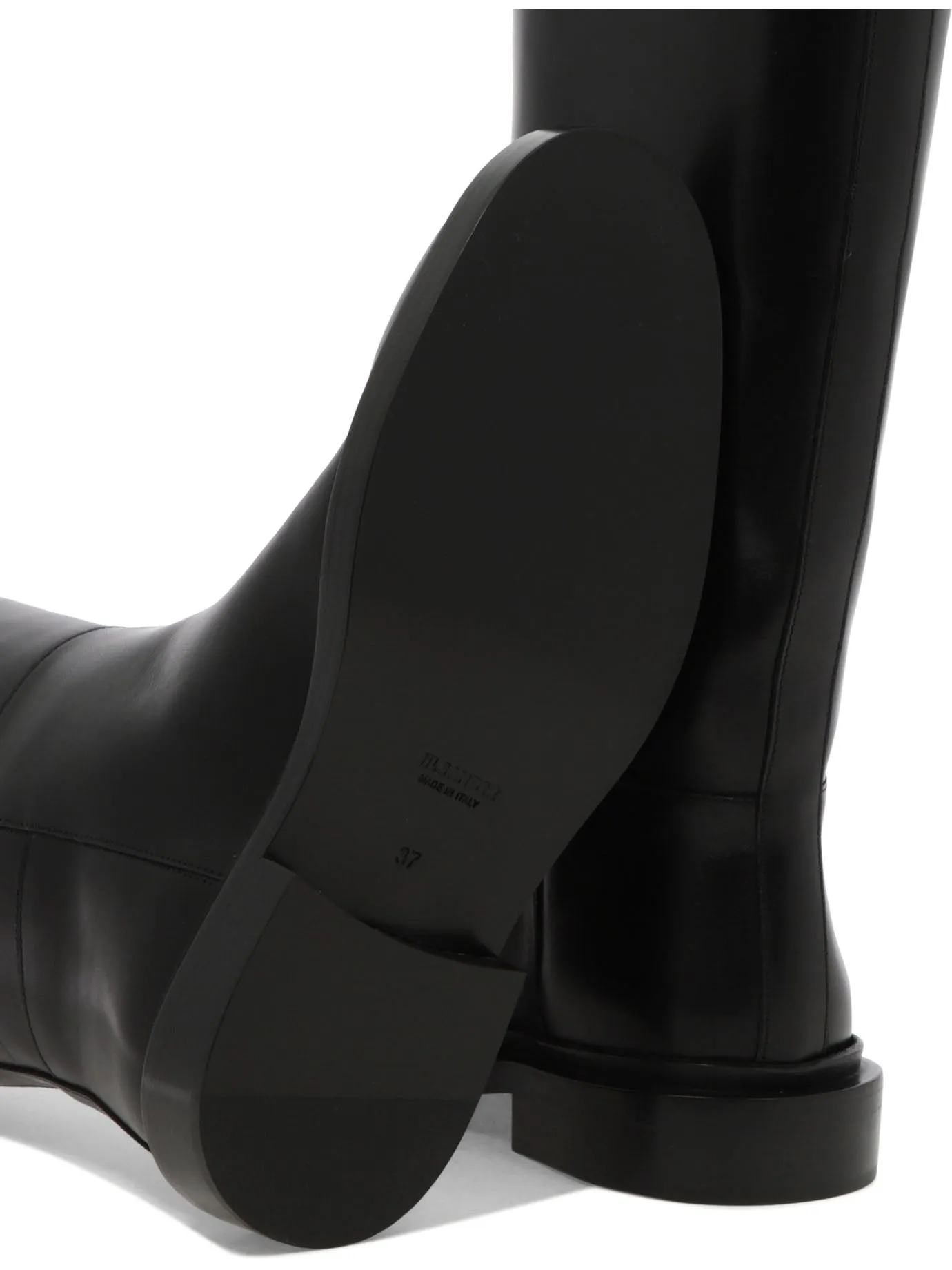 Jil Sander Almond-Toe Slip-On Boots