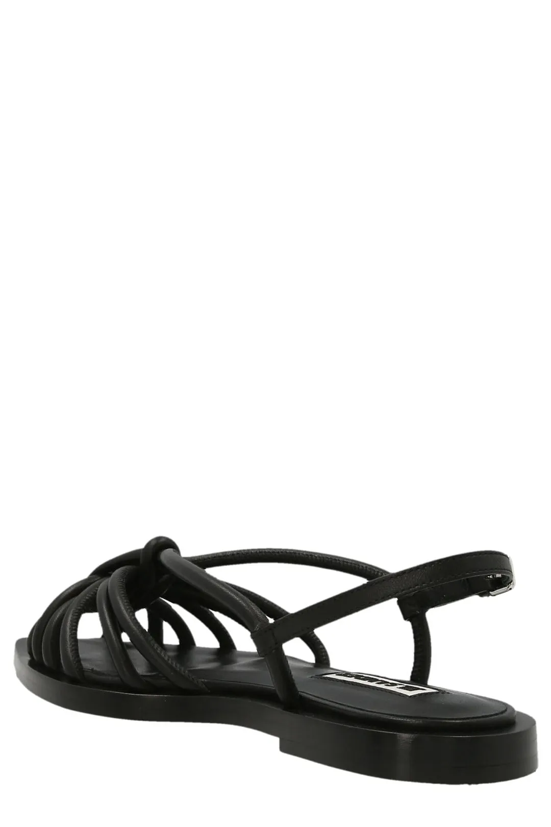 Jil Sander Knotted-Strap Detail Slingback Sandals