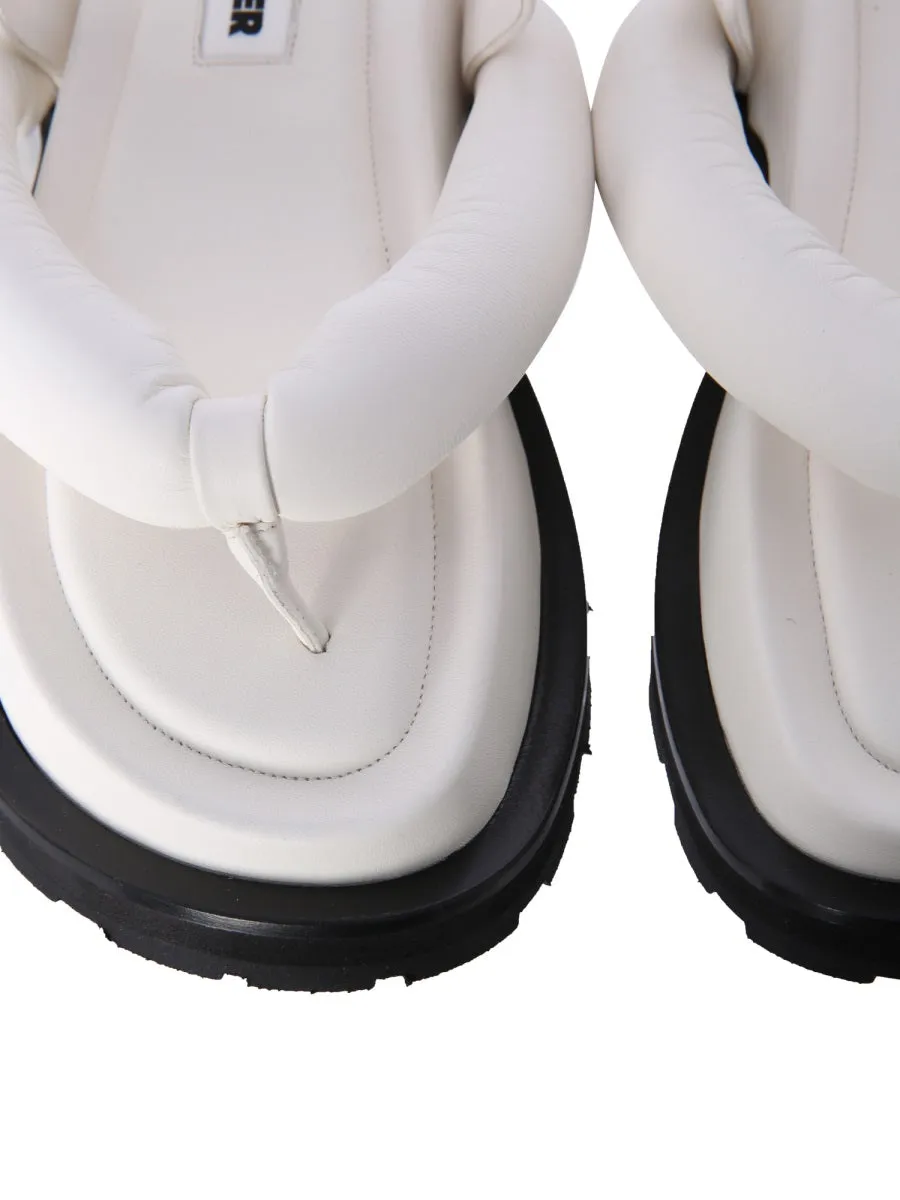 Jil Sander Strapped Thong Sandals