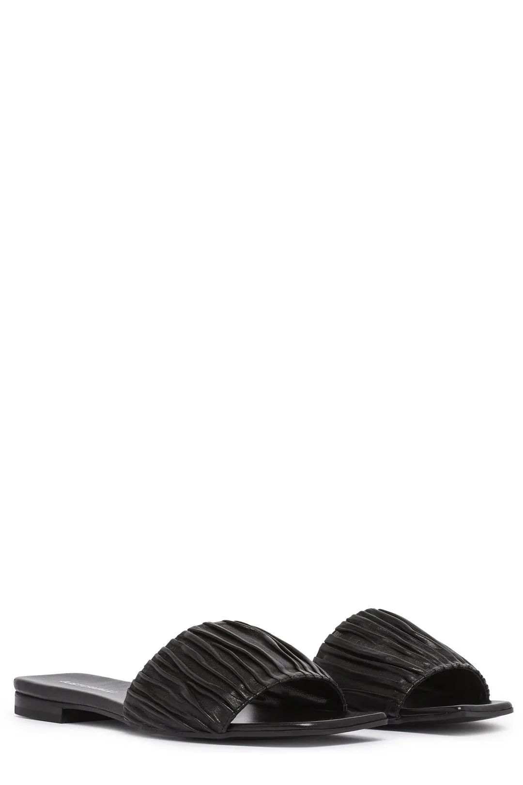 Just Cavalli Gather Detailed Slip-On Sandals