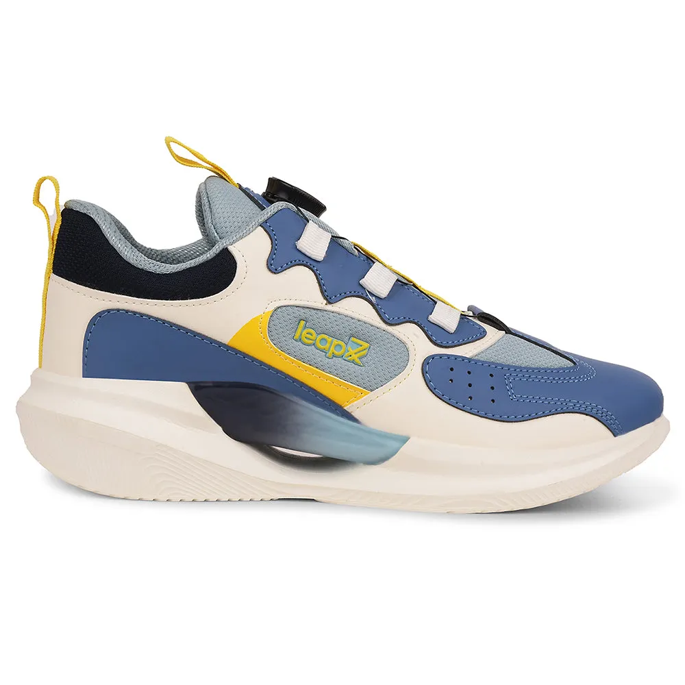 Leap7x Blue Sports Non Lacing Running Shoes For Kids GAMEON-1 By Liberty