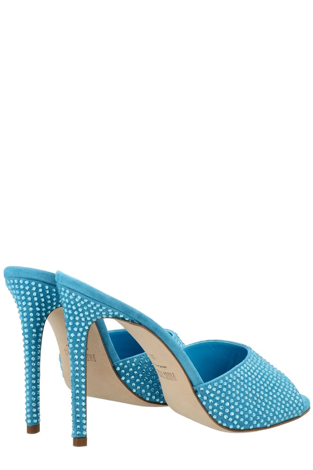 Paris Texas Holly Embellished Slip-On Mules