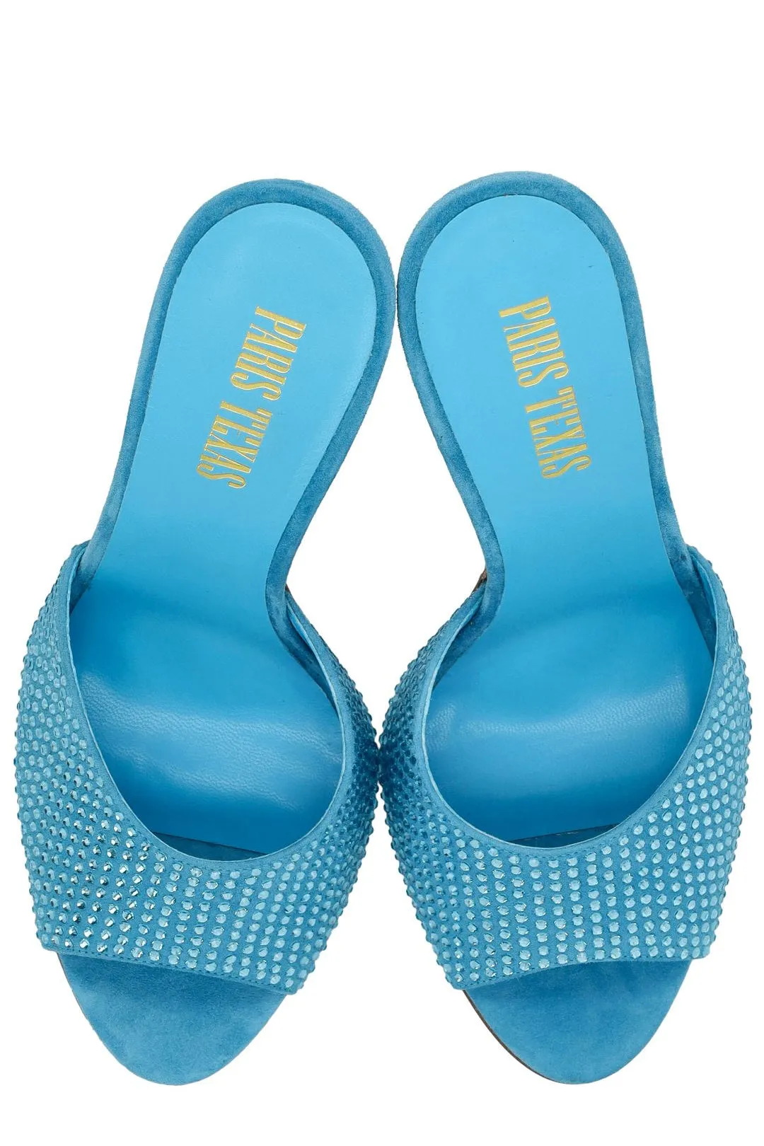 Paris Texas Holly Embellished Slip-On Mules