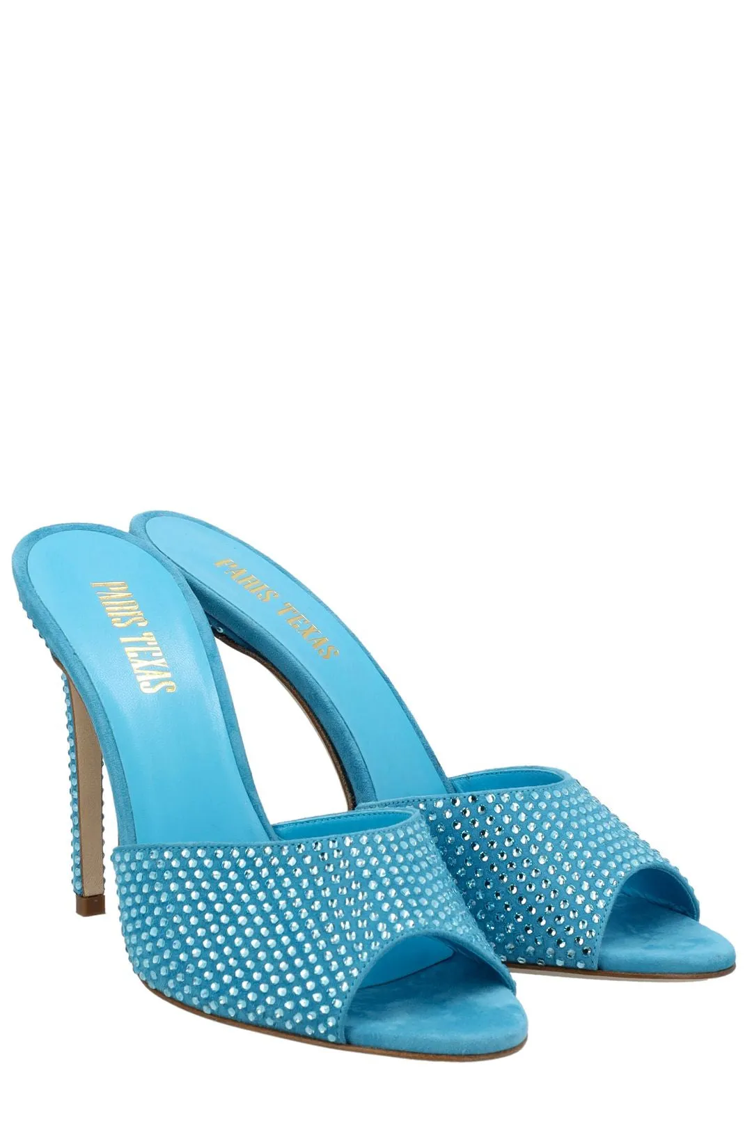 Paris Texas Holly Embellished Slip-On Mules