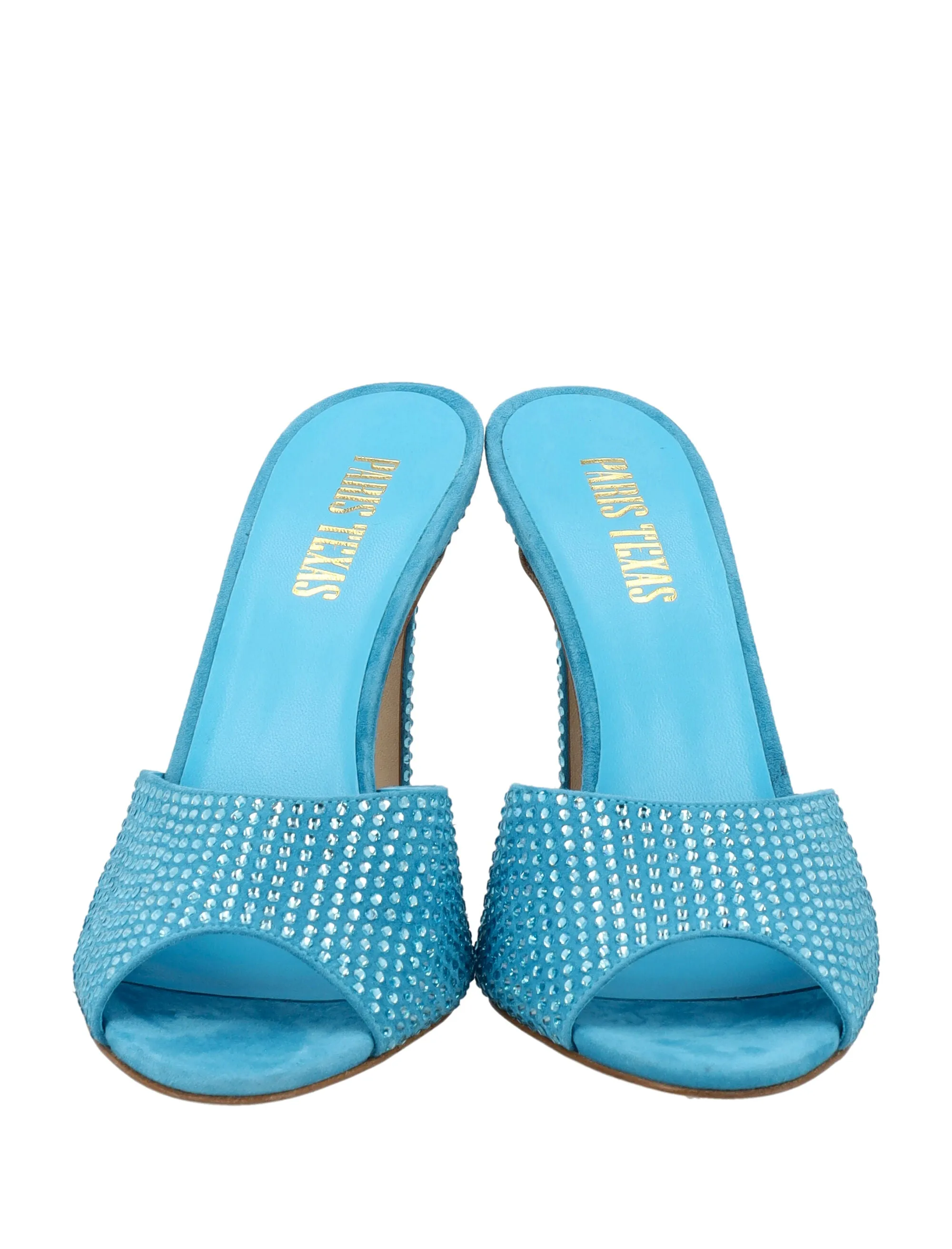 Paris Texas Holly Embellished Slip-On Mules