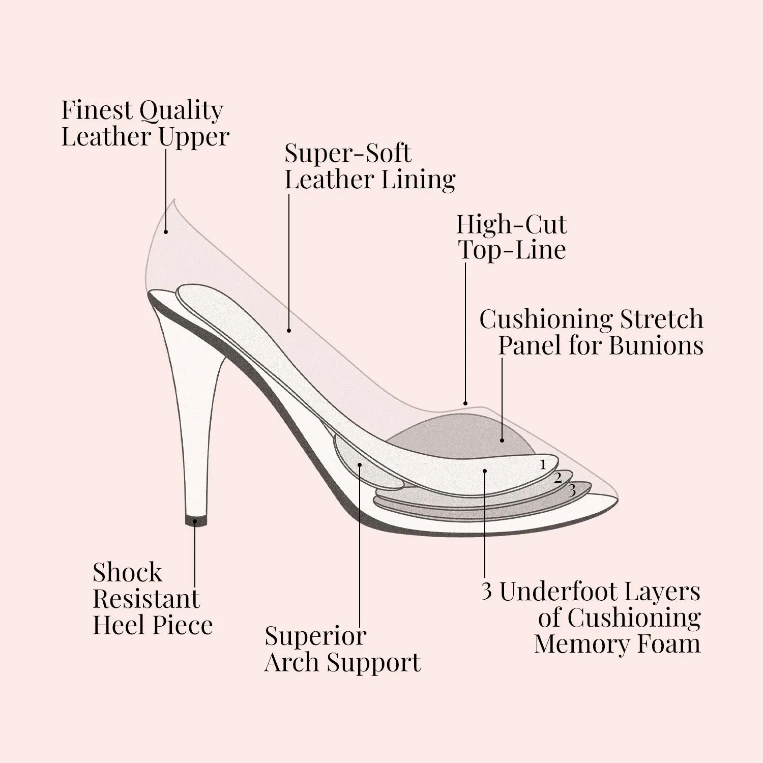 Poet: Pale Taupe Patent Leather