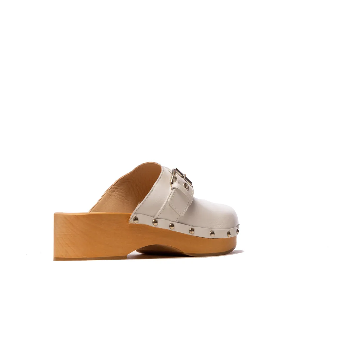 Rica White Leather