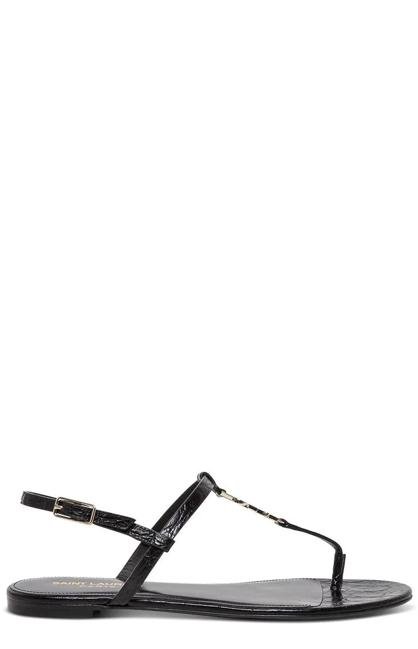 Saint Laurent Cassandra Thong Sandals