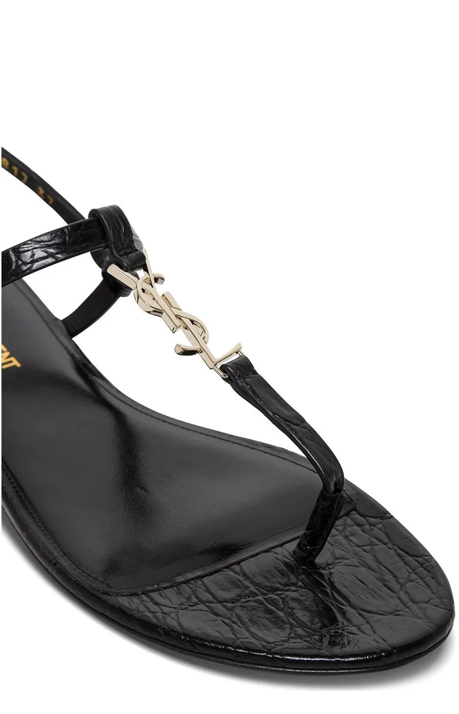 Saint Laurent Cassandra Thong Sandals