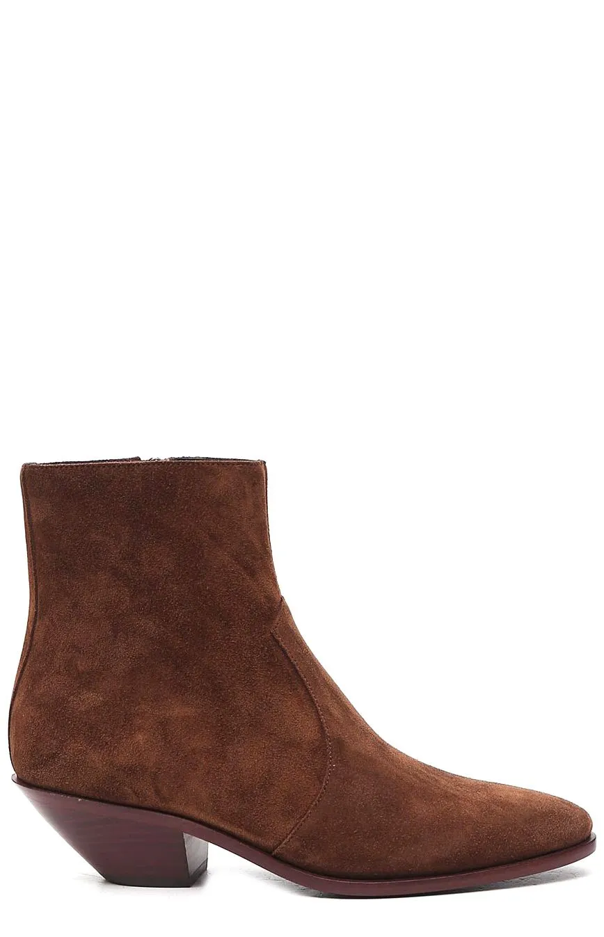 Saint Laurent West Zipped Boots