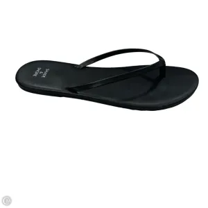 Sandals Flip Flops By Shade & Shore In Black, Size: 11