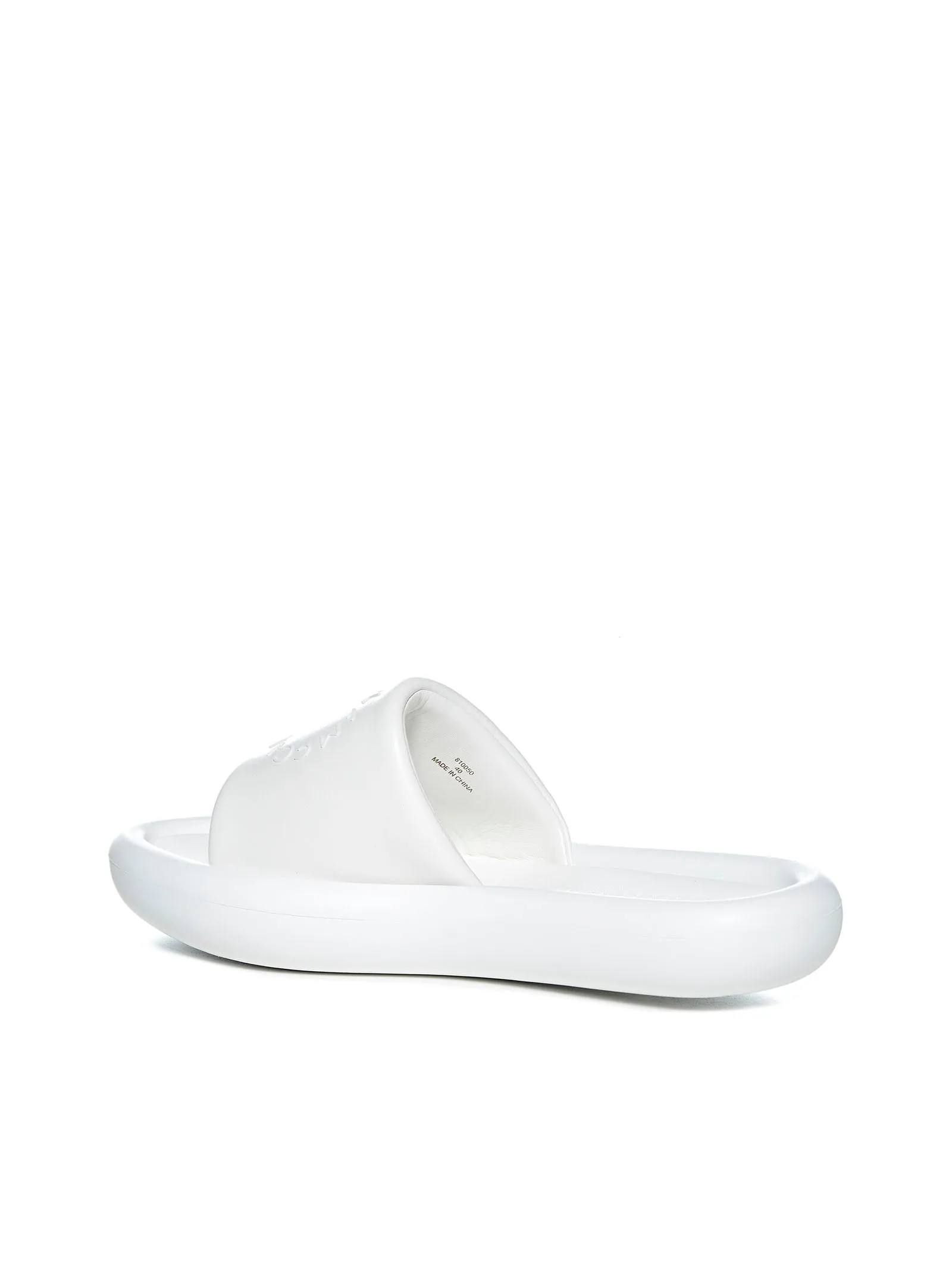 Stella McCartney Air Logo Detailed Slip-On Slides