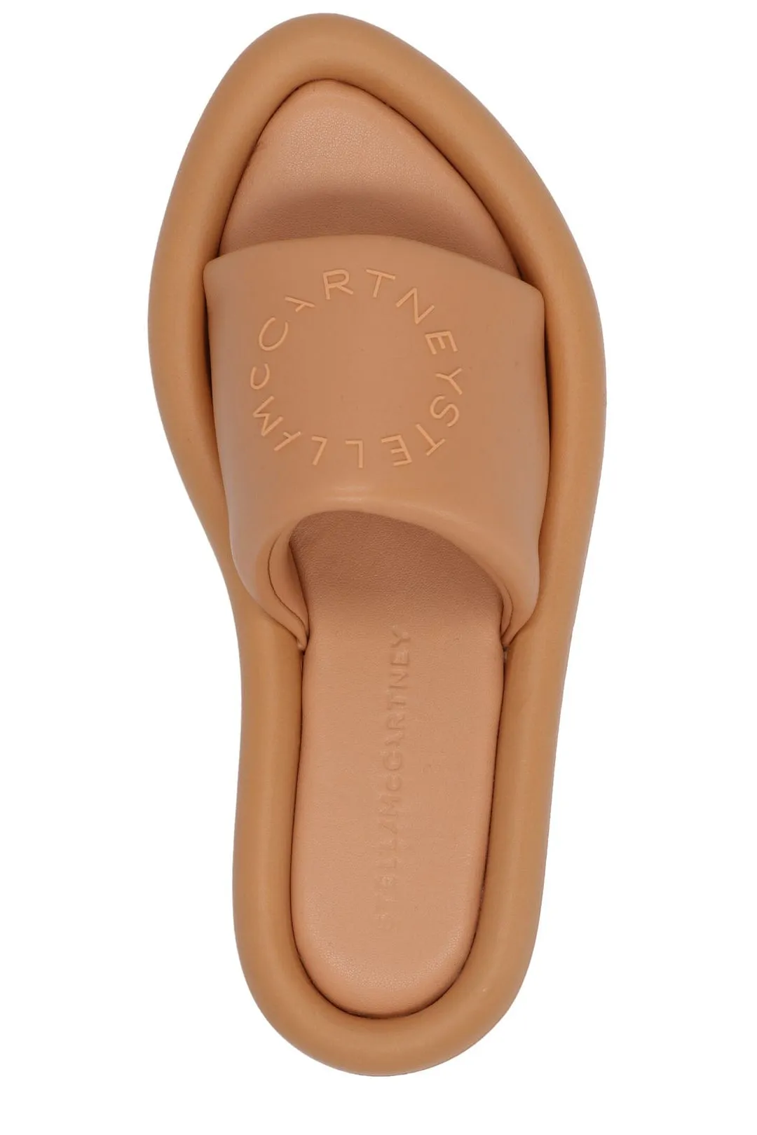 Stella McCartney Air Logo Detailed Slip-On Slides