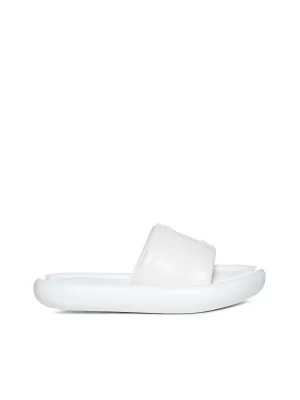Stella McCartney Air Logo Detailed Slip-On Slides