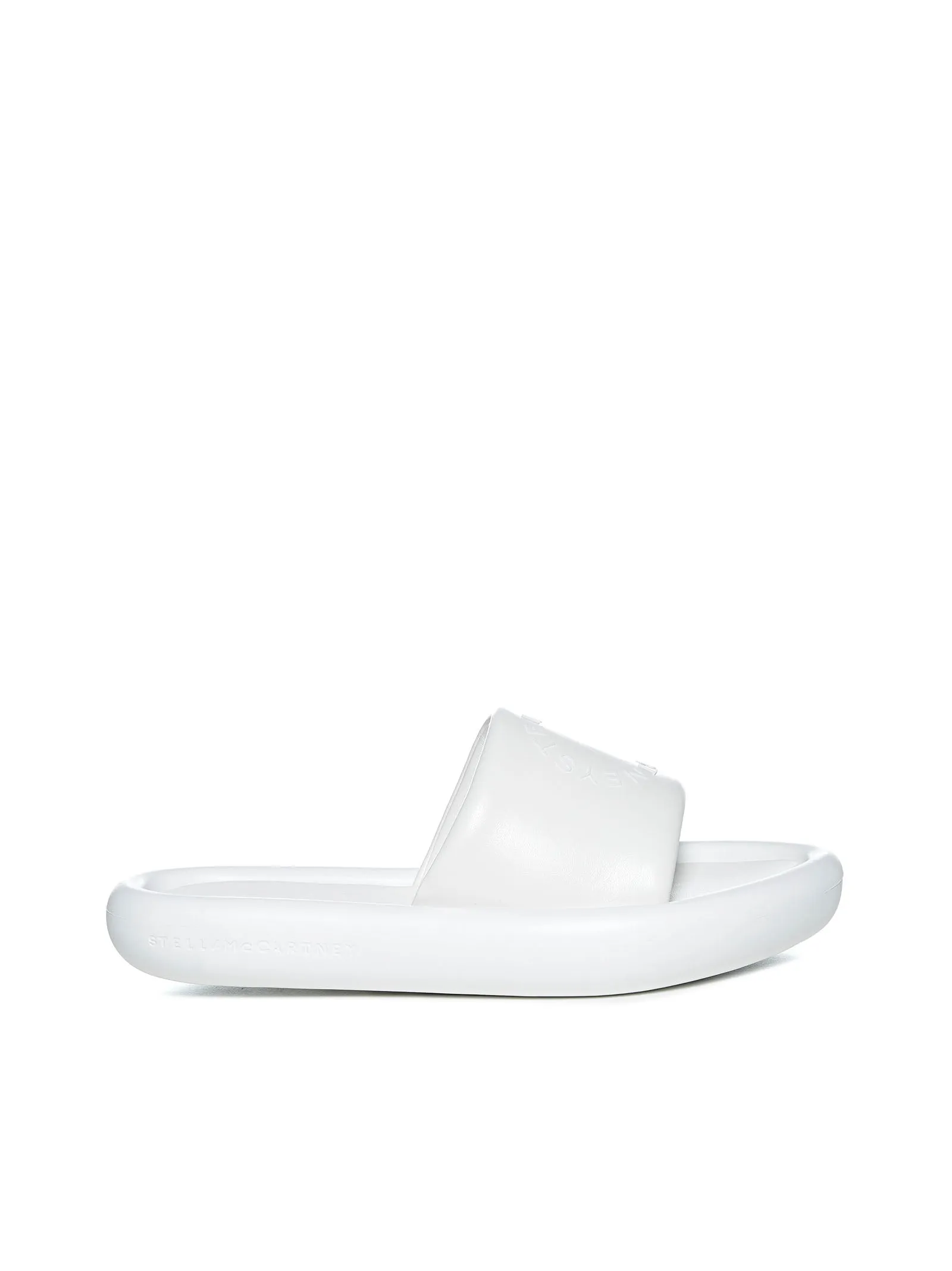 Stella McCartney Air Logo Detailed Slip-On Slides