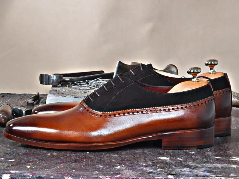 TucciPolo Mono-BR Mens Handmade Elegant Style Italian Leather Luxury Fashion Dress Shoe
