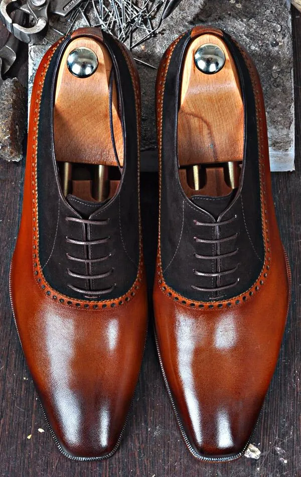 TucciPolo Mono-BR Mens Handmade Elegant Style Italian Leather Luxury Fashion Dress Shoe