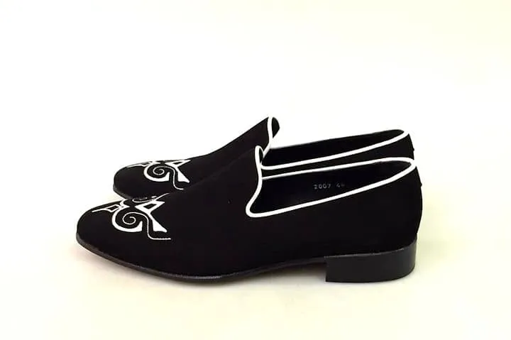 TucciPolo Premium Italian Suede Sophisticated and Timeless Mens Luxury Slip-on Slippers