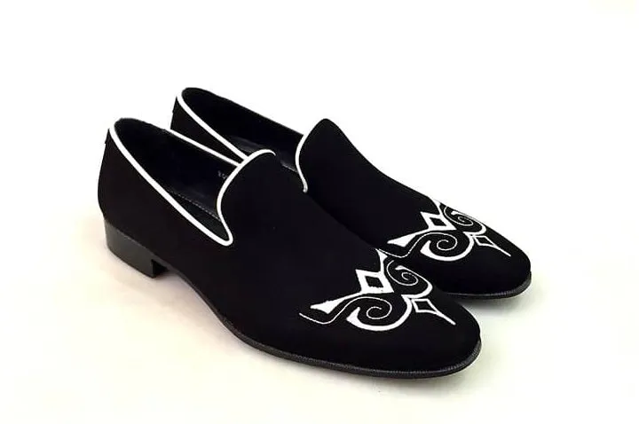 TucciPolo Premium Italian Suede Sophisticated and Timeless Mens Luxury Slip-on Slippers
