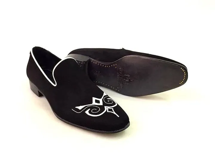 TucciPolo Premium Italian Suede Sophisticated and Timeless Mens Luxury Slip-on Slippers