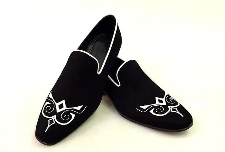 TucciPolo Premium Italian Suede Sophisticated and Timeless Mens Luxury Slip-on Slippers