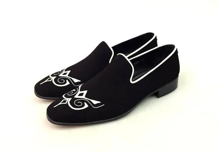 TucciPolo Premium Italian Suede Sophisticated and Timeless Mens Luxury Slip-on Slippers