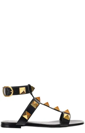 Valentino Garavani Rockstud T-Bar Strap Sandals